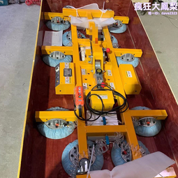 電動真空玻璃吸盤機 幕牆安裝機械手 電動玻璃吊裝升降玻璃吸盤 歷史價格詳細信息