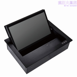 17.3寸液晶屏電動翻轉器無紙化會議隱藏式桌面顯示器翻轉支架 歷史價格詳細信息