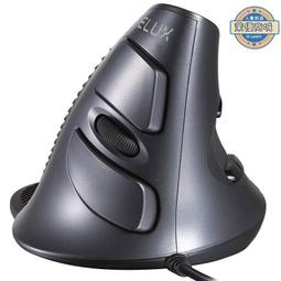 人體工學直立式滑鼠 右手用 冷光邊條 有線USB款 歷史價格詳細信息