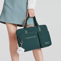 公文包女電腦包女2023新款筆記本手提內膽通勤男單肩遊戲本預售款 歷史價格詳細信息