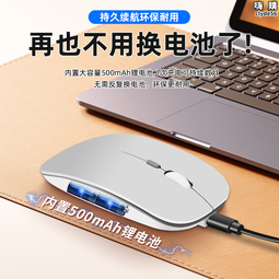 a豆13/14適用無線滑鼠靜音可充電式男女生可愛筆記型電腦 歷史價格詳細信息