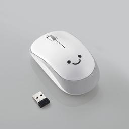 ELECOM 抗菌省電靜音無線滑鼠-白笑臉 歷史價格詳細信息