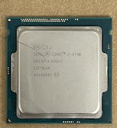 二手 Intel I7-4790 CPU 1150腳位 - 店保7天 歷史價格詳細信息
