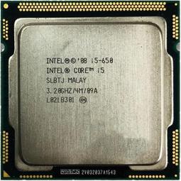 Intel Core i5-650  1156腳位 四核心  CPU 處理器 歷史價格詳細信息