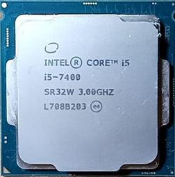 INTEL I5-7400 CPU處理器 二手良品 門市保固30天 蘆洲可自取1350 歷史價格詳細信息