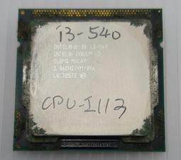 【冠丞3C】INTEL i3-540 1156腳位 CPU 處理器 CPU-I064 歷史價格詳細信息