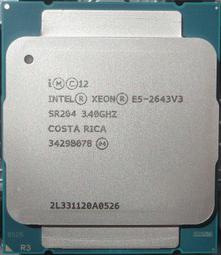 【含稅】Intel Xeon E5-2643 V2 3.5G 25M 6C12T 2011 QS正顯CPU 一年保 歷史價格詳細信息