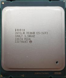 【含稅】Intel Xeon E5-2643 V2 3.5G 25M 6C12T 2011 QS正顯CPU 一年保 歷史價格詳細信息