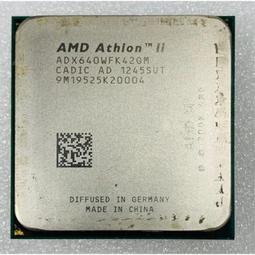 AMD Athlon II X4 640 四核盒裝正式版 (AM3 3.0G) 620 630 635 645 參考 歷史價格詳細信息