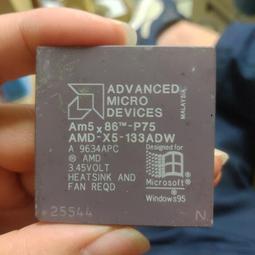 古董，老，Cpu AMD-X5-133ADW am5 x 86tm p75 價格比較,價格查詢,歷史價格詳細信息
