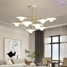 奶油風餐廳燈可移位軌道搖臂吊燈簡約大氣家用餐桌飯廳書房燈 歷史價格詳細信息