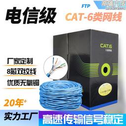 愛通線纜 六類網線雙屏蔽0.57銅包鋁網線SFTP CAT6千兆監控網絡線 歷史價格詳細信息