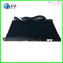 19英寸8孔c13機櫃橫裝pdu排插 帶斷路器功能pdu排插 歷史價格詳細信息