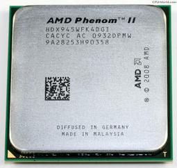 缺貨 AMD Phenom II X4 965 3.4G L3 6MB AM3 四核心 黑盒 CPU 歷史價格詳細信息