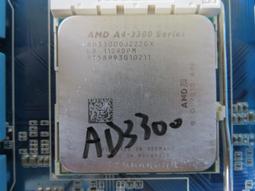 C.AMD CPU-A4-5300 3.4G 1M AD5300OKA23HJ 雙核雙線 65W 直購價90 歷史價格詳細信息