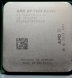 AMD A8 7600 四核心桌上型CPU/FM2+腳位/A8 7650K A8 7670K A10 7800可參考 歷史價格詳細信息