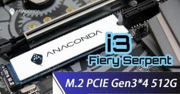 巨蟒 ANACOMDA巨蟒 PCIe Gen3x4 NVMe SSD固態硬碟 I3  [全新免運][編號 W72737] 歷史價格詳細信息