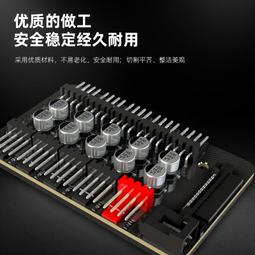 主板4針PWM風扇集線器FANHUB一拖五溫控分線器機箱3pin風扇延長線 歷史價格詳細信息