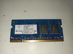 (免運)筆電記憶體 DDR2 1GB 667 CL2  512MB各一排 中古 二手免郵 歷史價格詳細信息