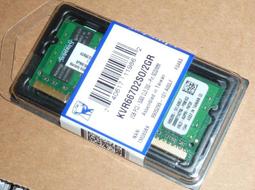 Kingston金士頓 2GB DDR3 筆電 記憶體 歷史價格詳細信息