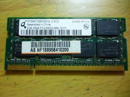 Qimonda（奇夢達）DDR2 667 2Gx2=4G 筆電記憶體 【雙通道】 歷史價格詳細信息