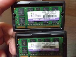 記憶體 RAM DDR2-667 2G 二手良品 筆記型 歷史價格詳細信息