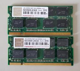DDR2 2GB X 2 DDR 2 667 創見 TRANSCEND 免運 ，筆記型電腦用記憶體 RAM DDR2 歷史價格詳細信息