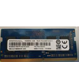 Ramaxel DDR3 -1600/PC3-12800 4G/4GB 筆電用記憶體 歷史價格詳細信息