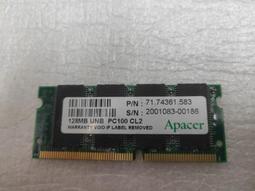 apacer 筆電記憶體 ddr 512mb 歷史價格詳細信息