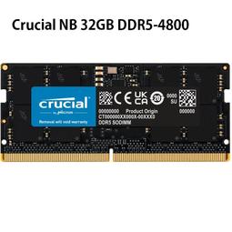 Micron 美光 Crucial NB DDR5-4800 32G*2 筆記型記憶體 歷史價格詳細信息