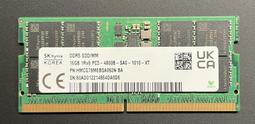 SK hynix DDR5 5600 SODIMM 16GB 筆記型記憶體 X 2 (單支16GB 共32GB) 歷史價格詳細信息