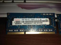 Hynix  2GB 1RX8 PC3-12800S DDR3-1600MHz  SODIMM  204p 筆電記憶體 歷史價格詳細信息