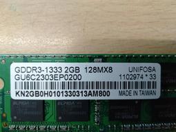 Unifosa DDR2 667 1GB RAM 筆電用 DDR-II 記憶體 歷史價格詳細信息