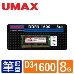 UMAX DDR3 1600 8GB(4Gx2)+散熱片 双通道 桌上型記憶體 歷史價格詳細信息