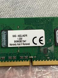 金士頓4GB DDR3-1600 1.5V So-Dimm 筆記型記憶體 非終保 歷史價格詳細信息