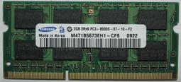 Samsung 三星 2GB 2Rx8 PC3 10600S (DDR3-1333) NB用記憶體 (二手良品) 歷史價格詳細信息