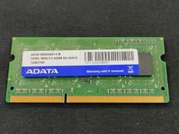 【筆電記憶體】威剛ADATA DDR3-1333 2G『2Rx8 PC3-10600S』 歷史價格詳細信息