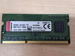 【筆電記憶體】金士頓Kingston DDR3-1333 2G『2RX8 PC3 10600S-9-10-F2』 歷史價格詳細信息