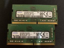 Samsung DDR4 8G RAM 2666 良品.(NB) 歷史價格詳細信息