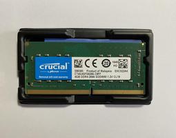 【 Crucial 美光 】DDR4 2666 8G 16G 32G RAM NB用記憶體 筆記型電腦記憶體 歷史價格詳細信息