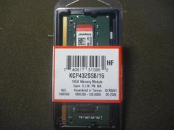 Kingstone 金士頓 DDR4 3200 16GB 品牌專用筆記型記憶體(KCP432SS8/16) 歷史價格詳細信息