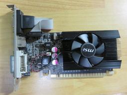 E.PCI-E顯示卡-微星N520GT-MD1G/LP(MS-V263) 64bit HDMI/DDR3 直購價120 歷史價格詳細信息