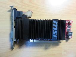 E.PCI-E顯示卡-微星N520GT-MD1G/LP(MS-V263) 64bit HDMI/DDR3 直購價120 歷史價格詳細信息