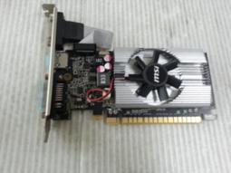 【 創憶電腦 】微星 N430GT-MD2GD3/OC DDR3 PCIE 顯示卡 良品 直購價 300元 歷史價格詳細信息