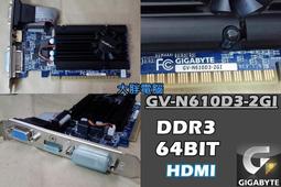 【 大胖電腦 】技嘉 GV-N640D5-1GL 顯示卡/DDR5/64BIT/保固30天 直購價350元 歷史價格詳細信息