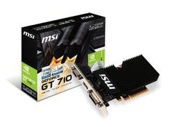 微星gt710 1G HDMI 獨立顯卡半高刀卡品牌機升級ITX小顯卡 亮機卡 歷史價格詳細信息