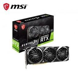微星MSI RTX 3060 12G VENTUS 3X OC PCI-E顯示卡 歷史價格詳細信息