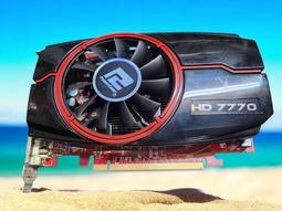 含稅 撼訊 AX7770 1GB GDDR5 128Bit 二手良品 HD7770 小江~柑仔店 歷史價格詳細信息