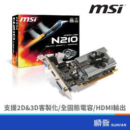 MSI N210-D512D2 顯示卡(D51) 二手良品 保固30天 門市優惠價400 歷史價格詳細信息