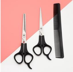 瀏海剪 打薄剪 剪捲 空氣 劉海 剪齊 打薄 美髮 剪刀 三件組 ~ 萬能百貨 歷史價格詳細信息